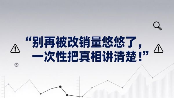 别再被淘宝改销量忽悠了，今天一次性把真相讲清楚！